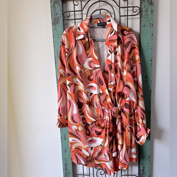 Eloquii Natalia Summer Skort Romper. - Picture 2 of 10